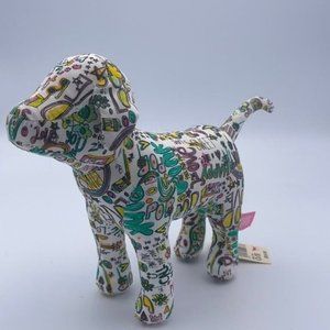Victoria’s Secret PINK Plush Graffiti dog NWT